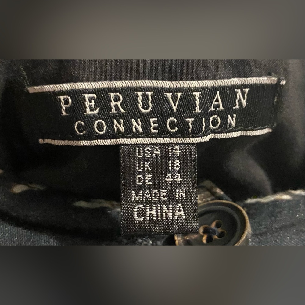 Peruvian Connection Midi Button Skirt - image 3